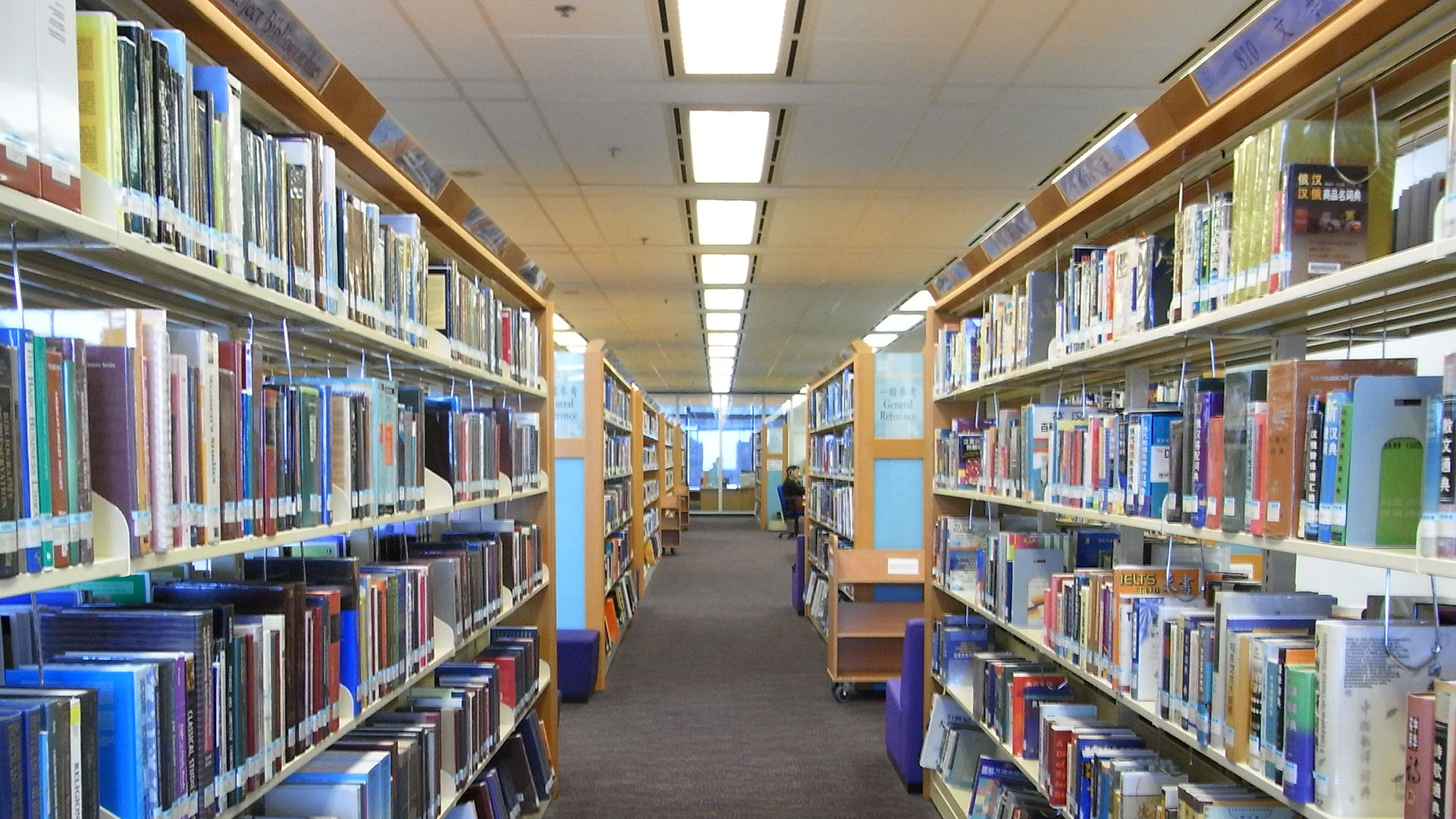 Library bookcases