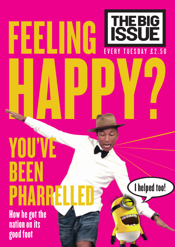 Feeling happy? You’ve been Pharrelled…