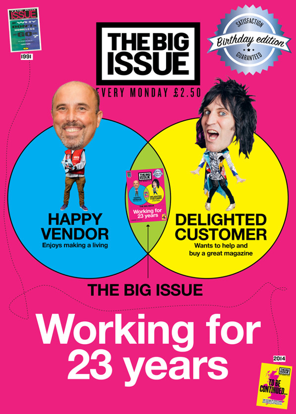 The Big Issue: Working for 23 years