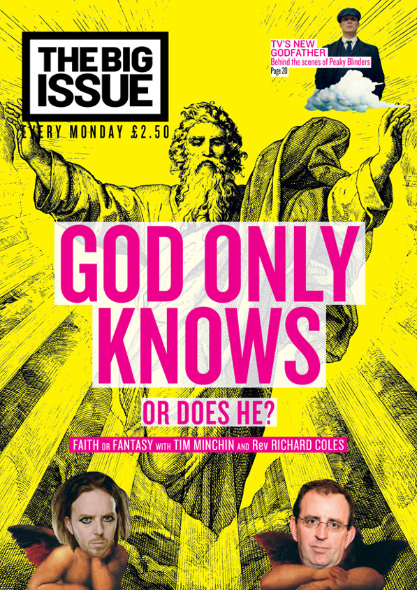 God only knows… or does he? Faith or fantasy with Tim Minchin and Reverend Richard Coles