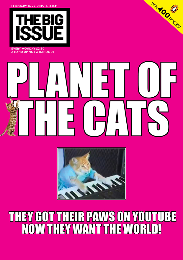 Planet of the cats. They got their paws on YouTube. Now they want the world!