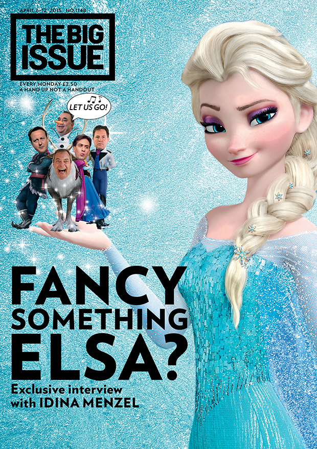 Fancy something Elsa? Exclusive interview with Idina Menzel