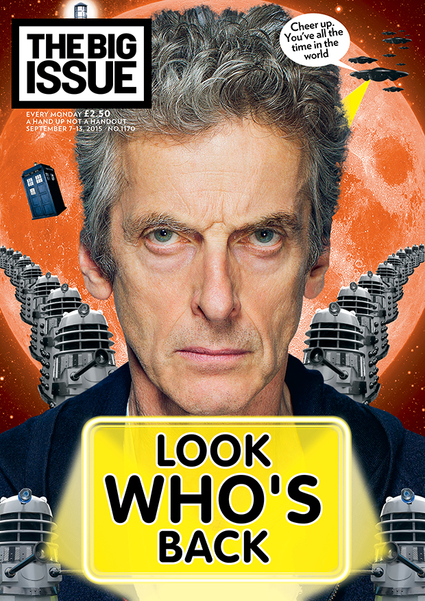 Look who's back. The Big Issue meets The Doctor