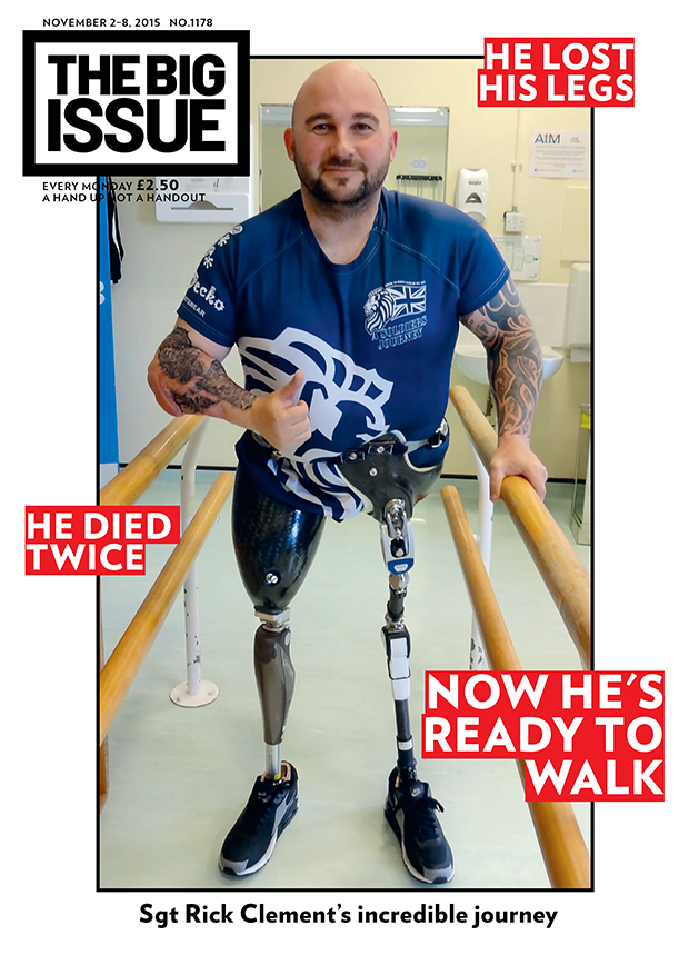 He lost his legs. He died twice. Now he’s ready to walk. Sgt Rick Clement’s incredible journey