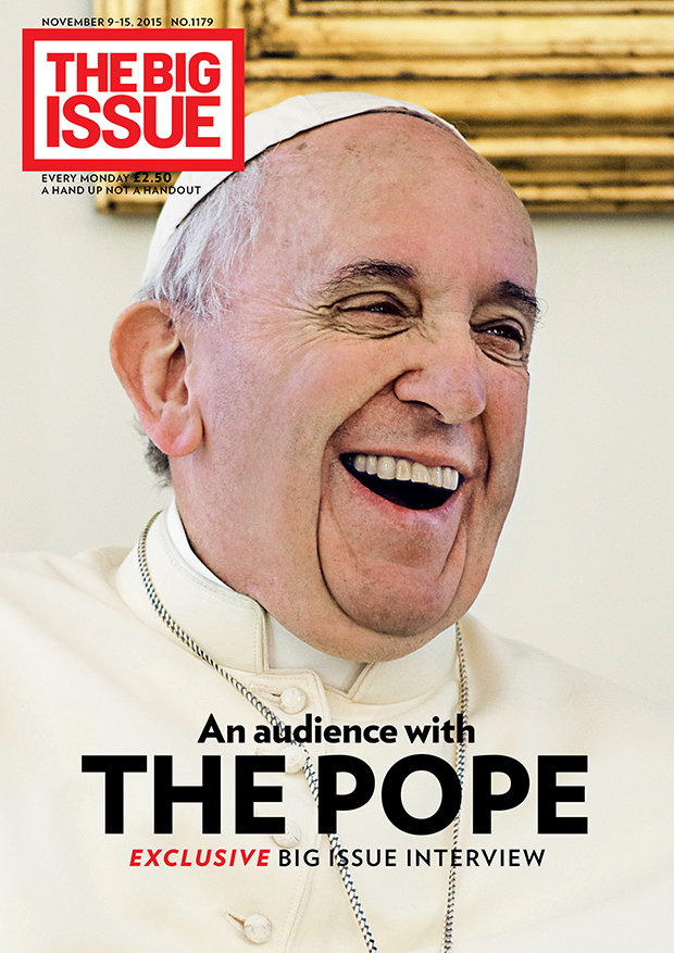 An audience with the Pope. Exclusive Big Issue interview