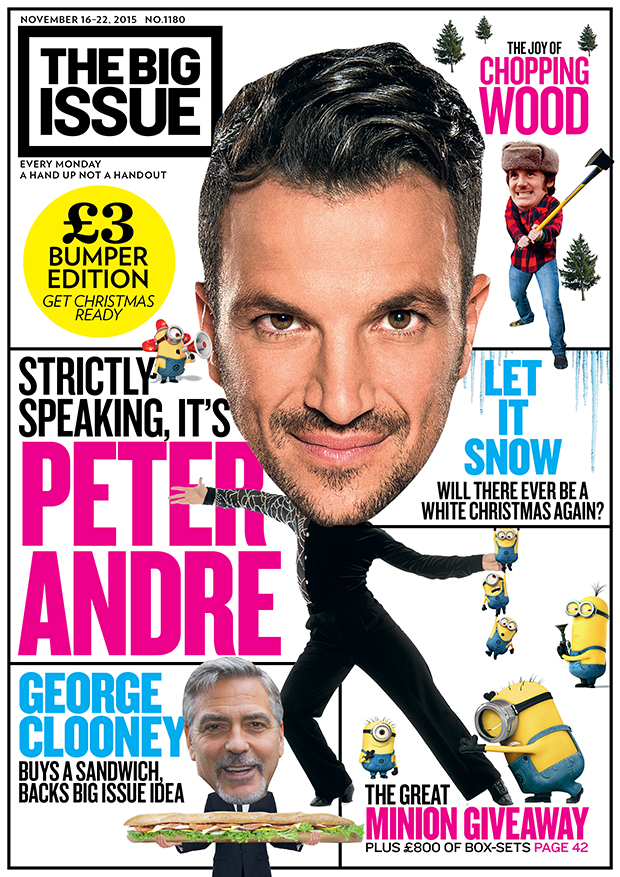 Strictly speaking, it’s Peter Andre