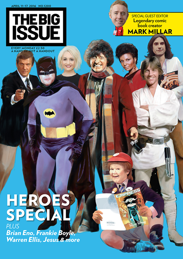 Heroes special: Mark Hamill, Ray Davies, Tuppence Middleton and many, many more in the Mark Millar guest edit