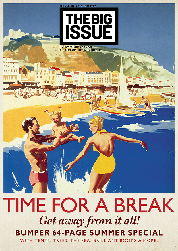 Time for a break. Get away from it all – 64-page bumper summer special