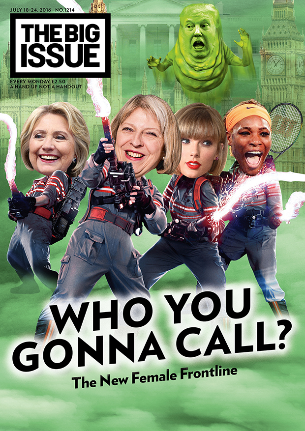 Who you gonna call? The new female frontline