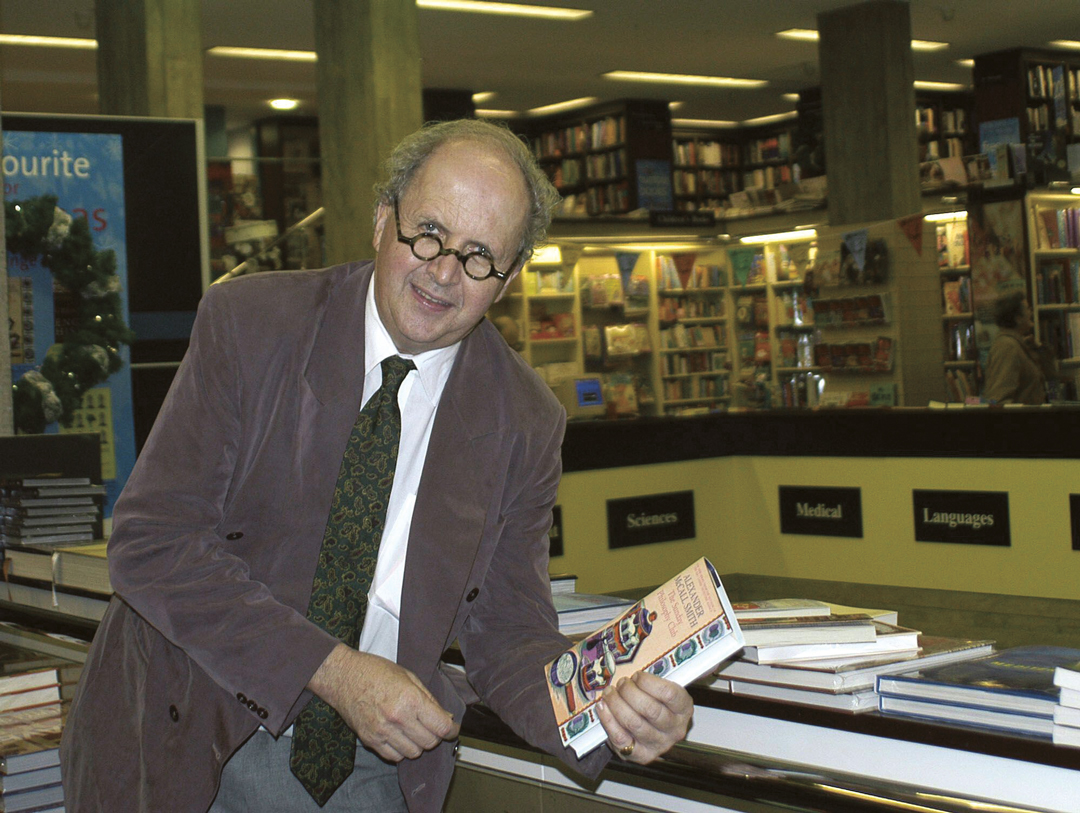 Alexander McCall Smith in Cambridge in 2004