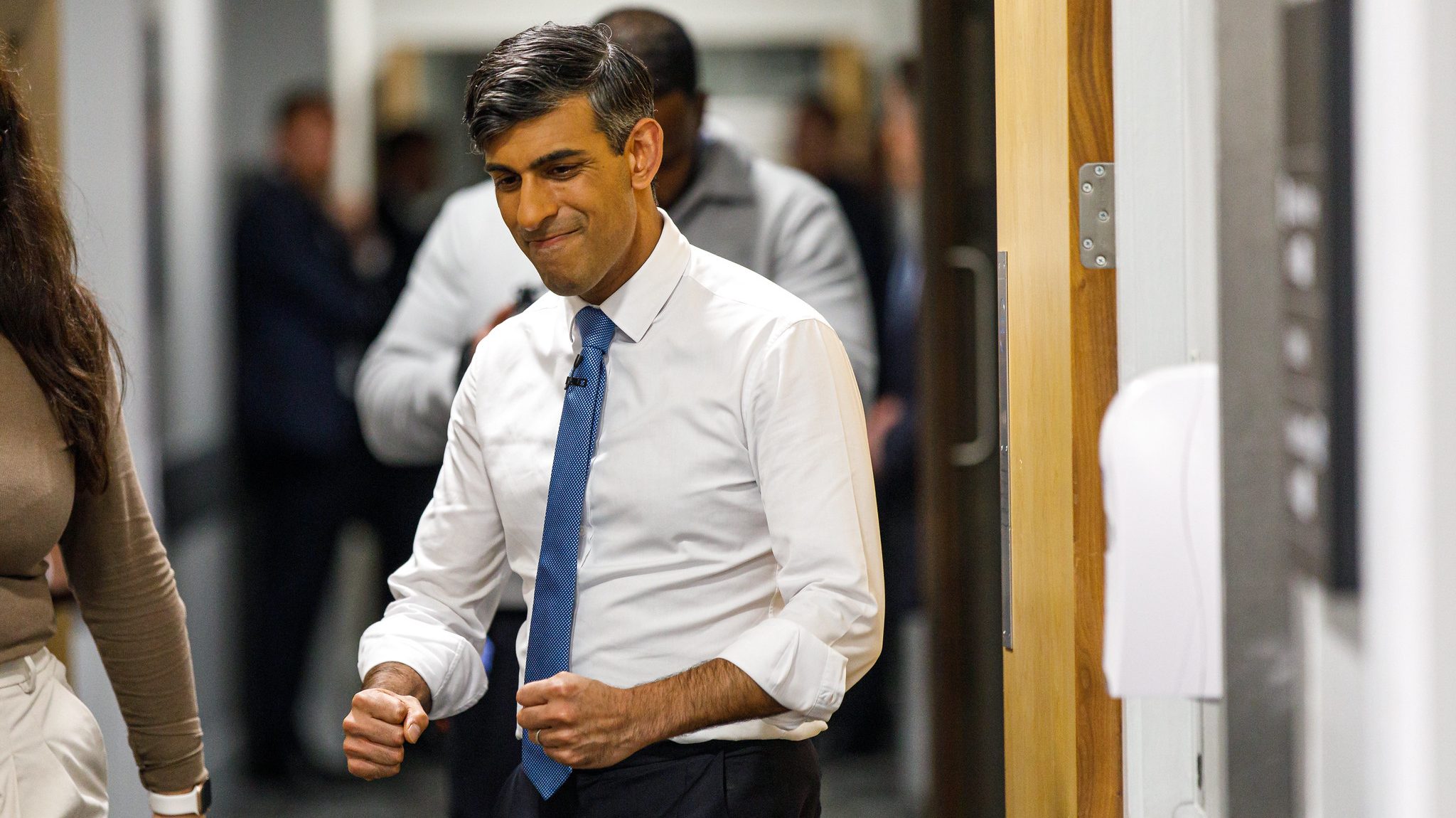 Rishi Sunak after calling the 4 July General Election