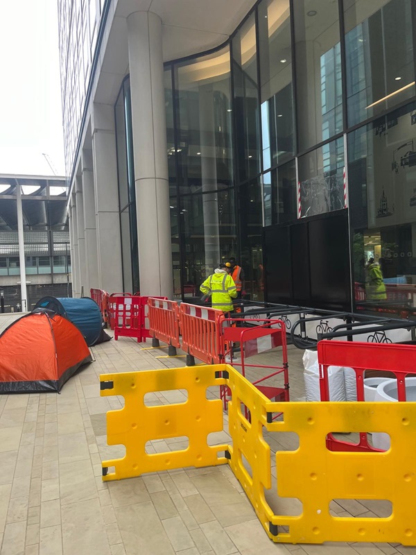 Camden rough sleeping incident