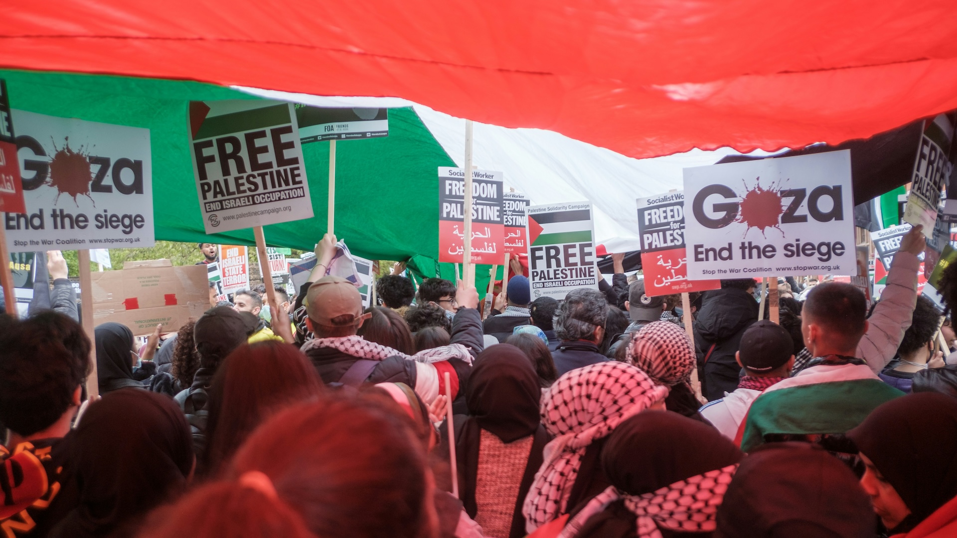 gaza protest