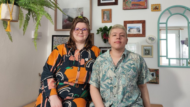 Renters Jules Zakolska and her partner are facing a no-fault eviction in Lambeth