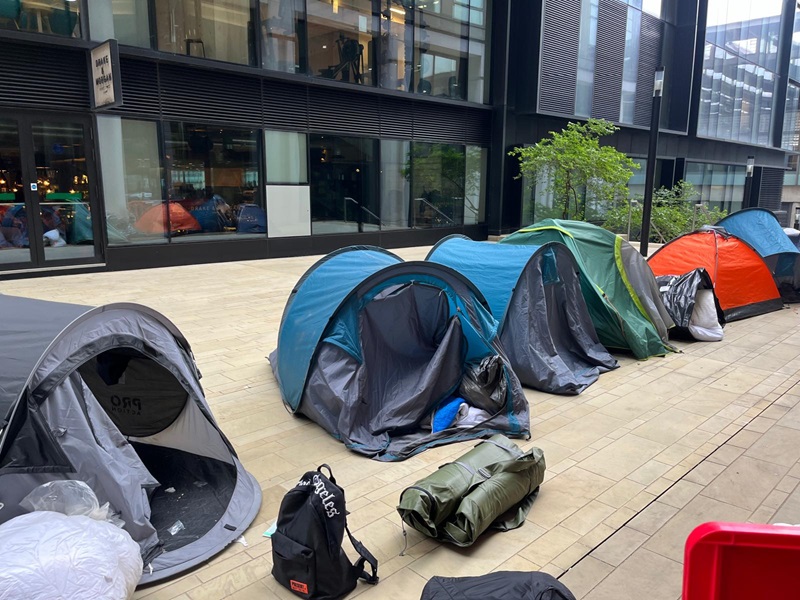 Camden rough sleeping incident