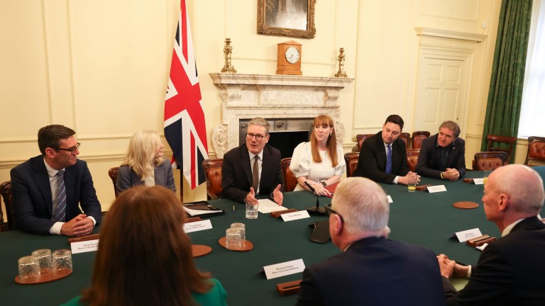 keir starmer and mayors