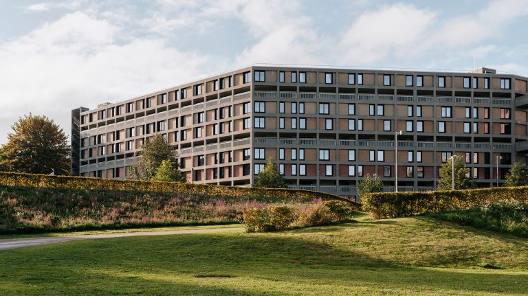 Brutalist Park Hill estate in Sheffield