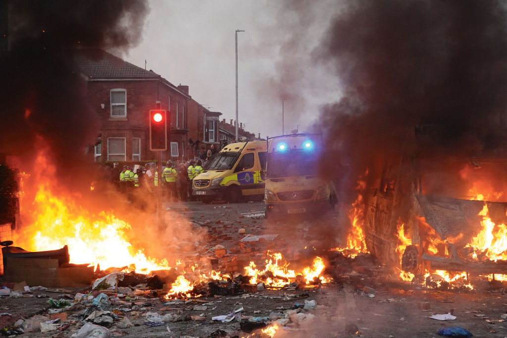 Riots in Southport on 30 July