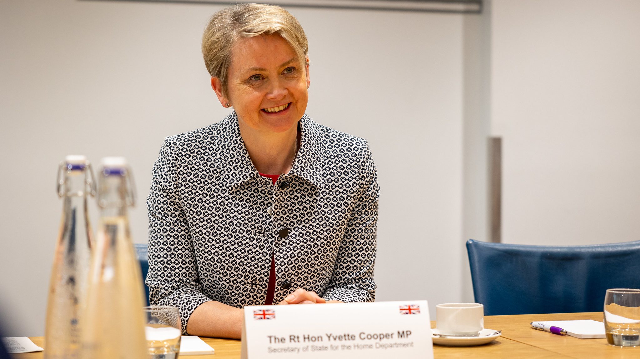 Home secretary Yvette Cooper