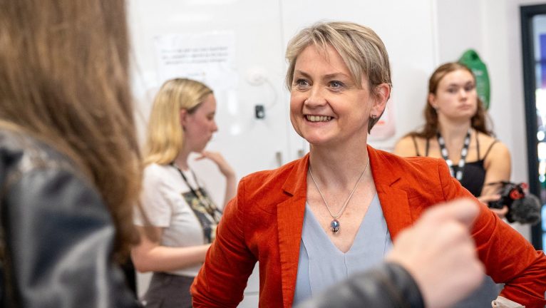 Home secretary Yvette Cooper