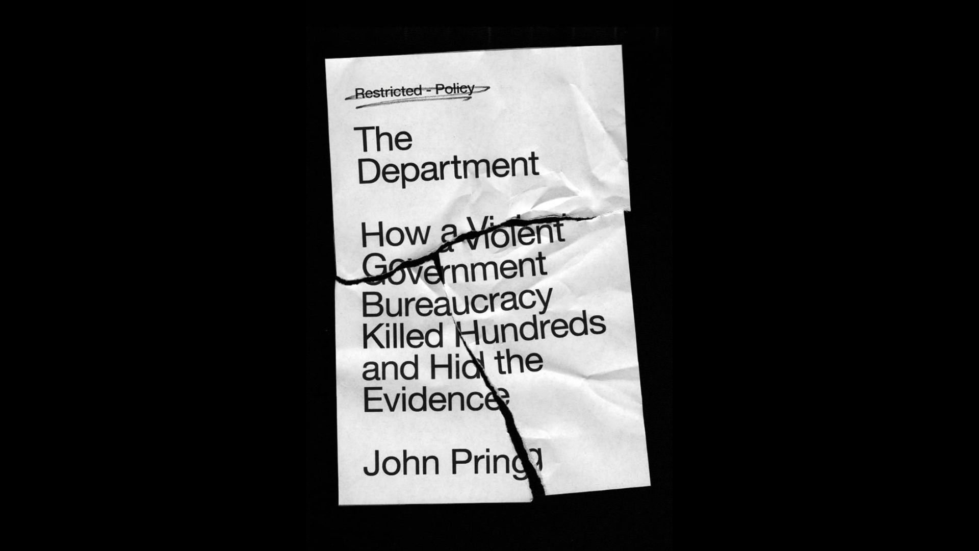 The Department - book about the failings of the DWP by John Pring