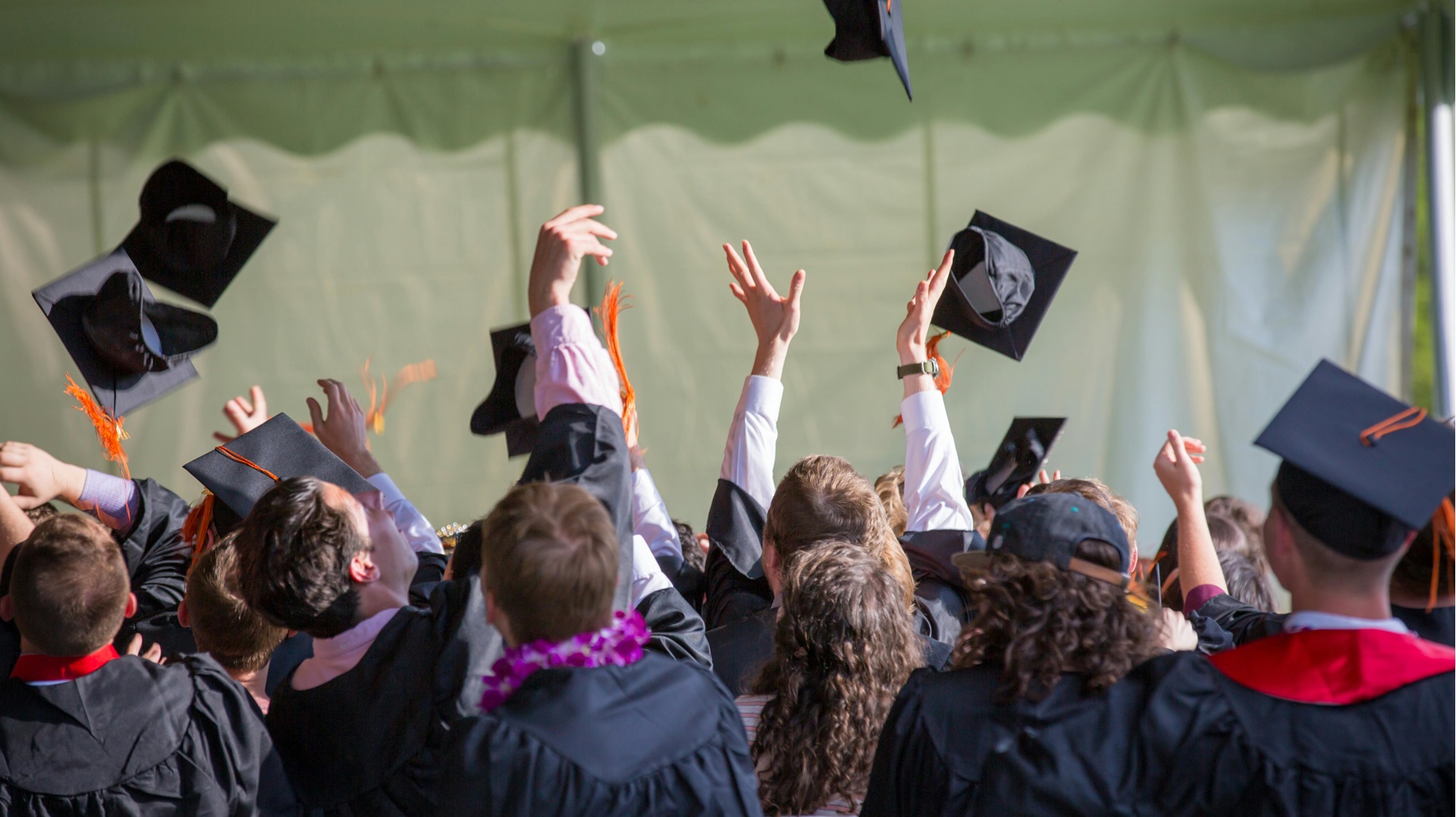 university students graduating