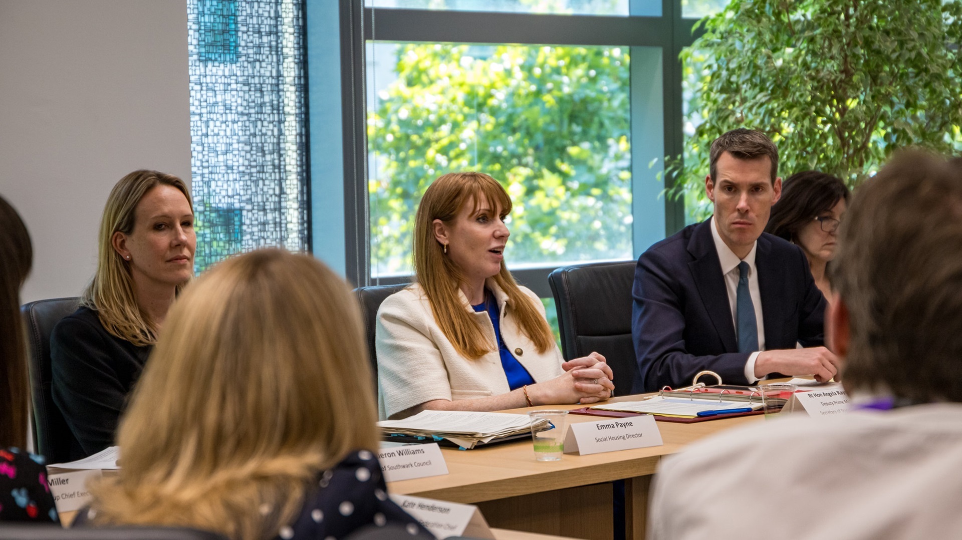 Labour housing secretary Angela Rayner and housing minister Matther Pennycook