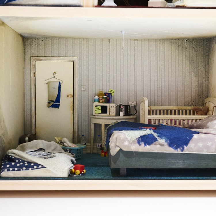 IKEA Unwelcome Home doll's house raising awareness of children growing up in temporrary accommodation