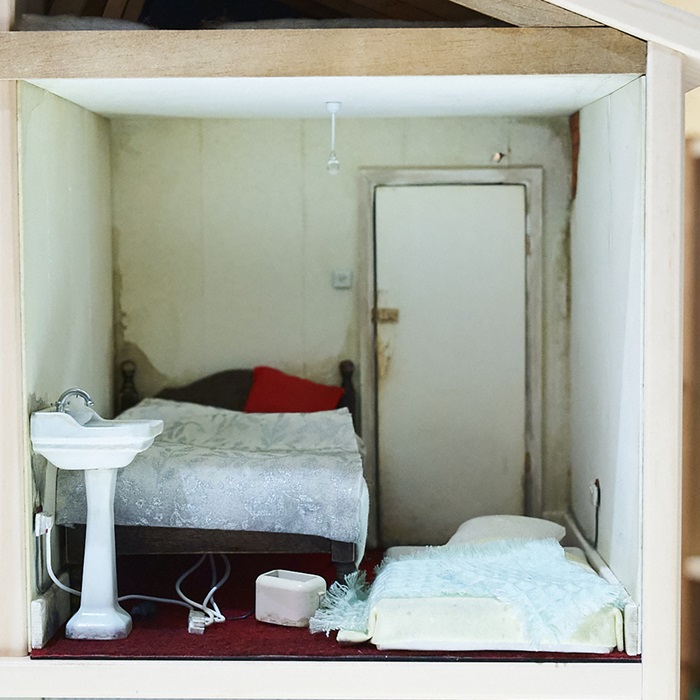 IKEA Unwelcome Home doll's house raising awareness of children growing up in temporrary accommodation