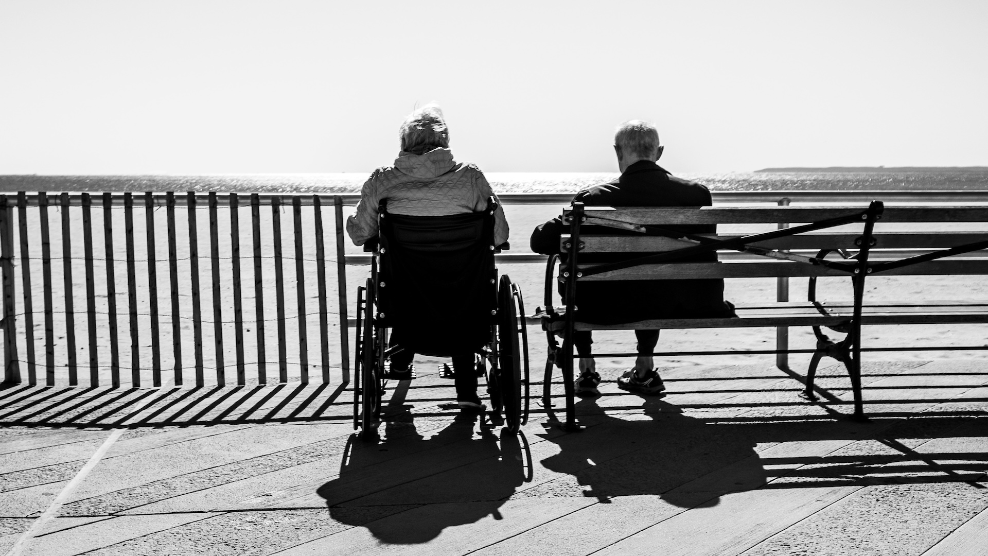 pensioners sat together