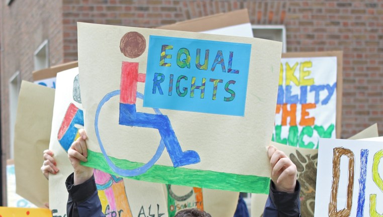 a disability rights poster