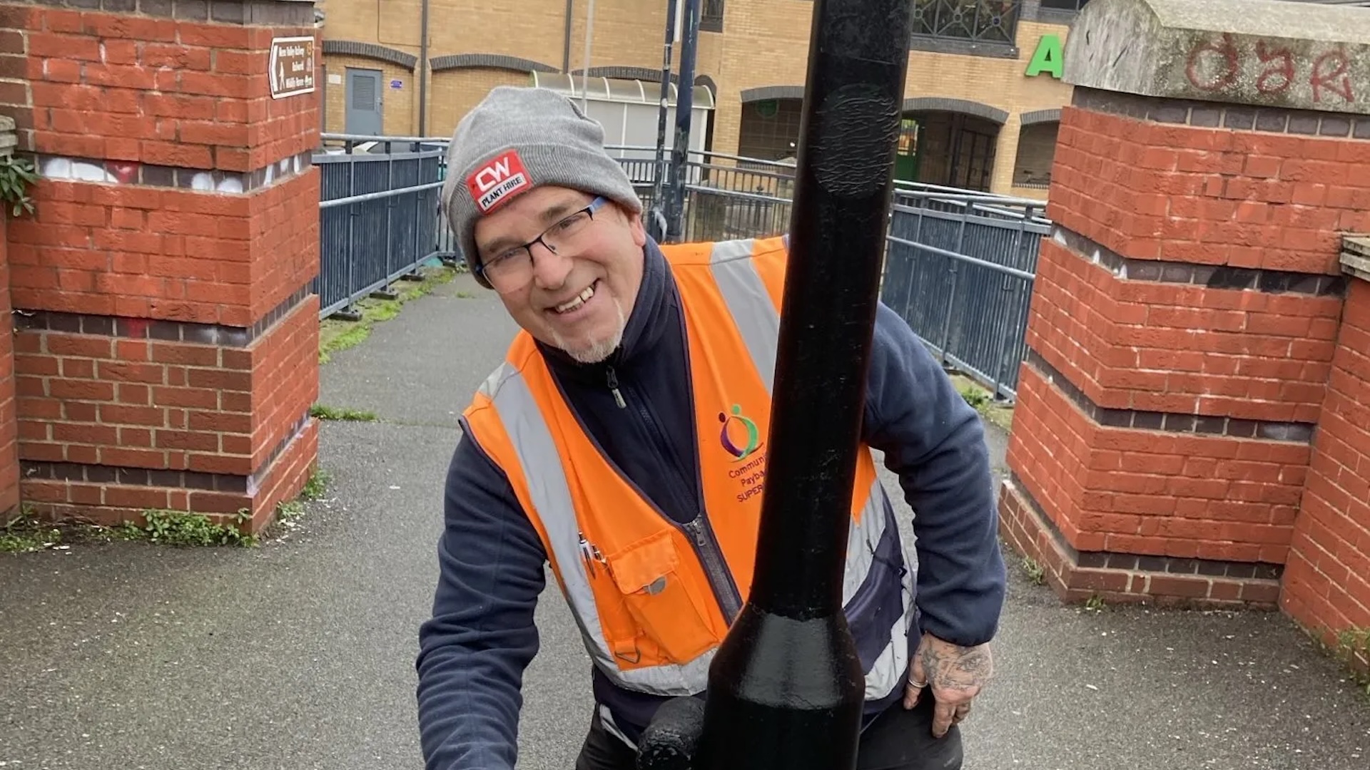 Community Payback supervisor Mick Howe