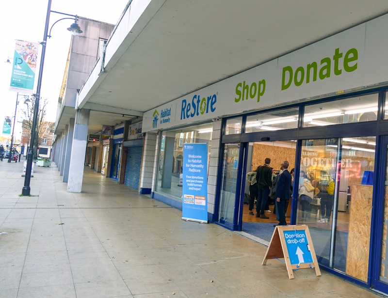 Habitat for Humanity GB charity shop