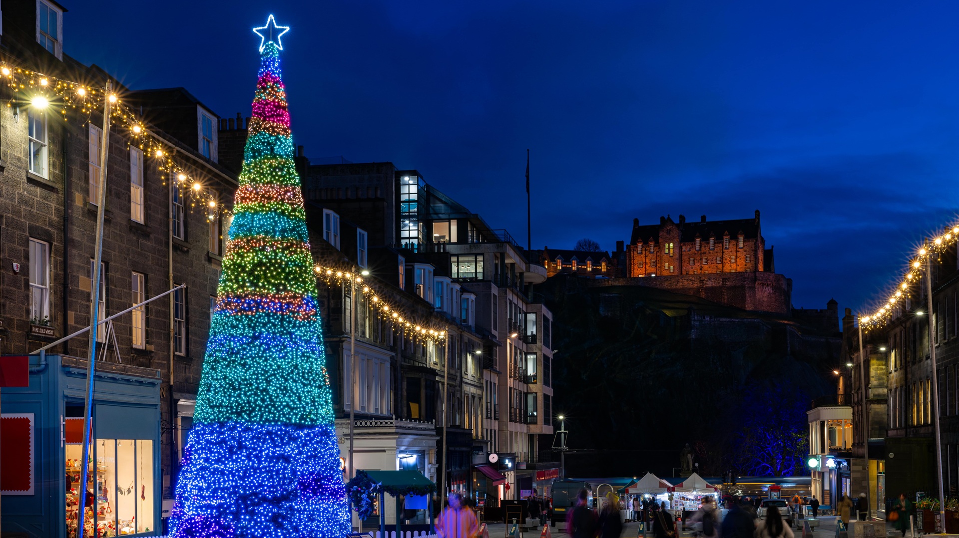 Social Bite's tree of kindness in Edinburgh