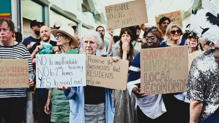 83 year old activist Eileen Conn