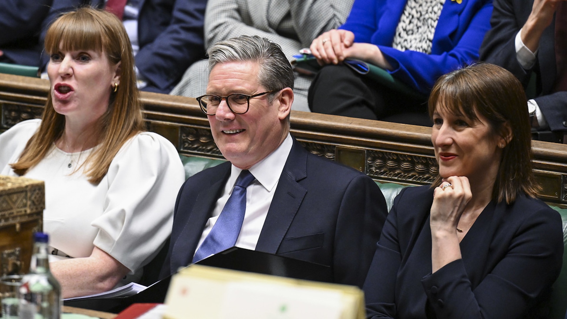 keir starmer, angela rayner and rachel reeves