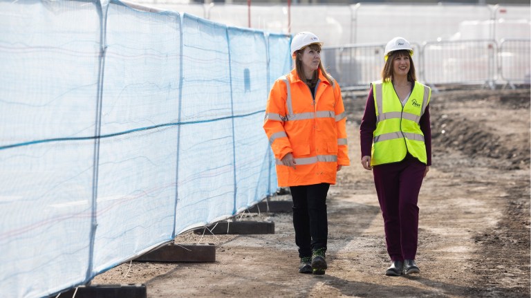 Deputy prime minister and housing secretary Angela Rayner and chancellor Rachel Reeves