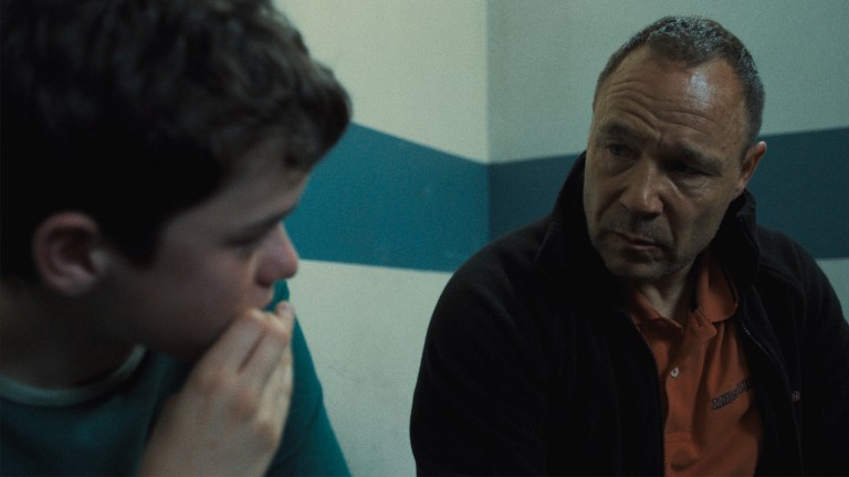 Stephen Graham and Owen Cooper in Adolescence. Image: Netflix