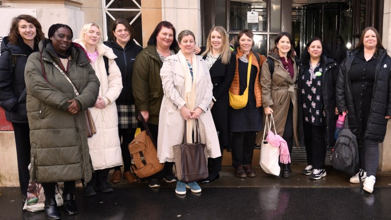 A group photo of Changing Realities after focused SEND meeting with Bridget Philipson on 13 March. Image: Supplied